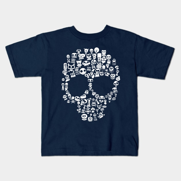 Skulls Kids T-Shirt by Mr_InfiniTee